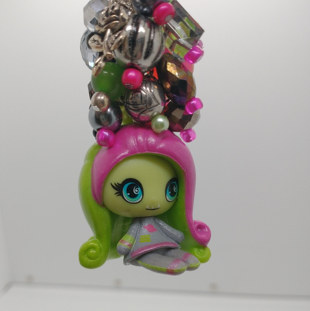 Venus McFlytrap Keychain Monster High Keychain Purse Charm Backpack Handmade
